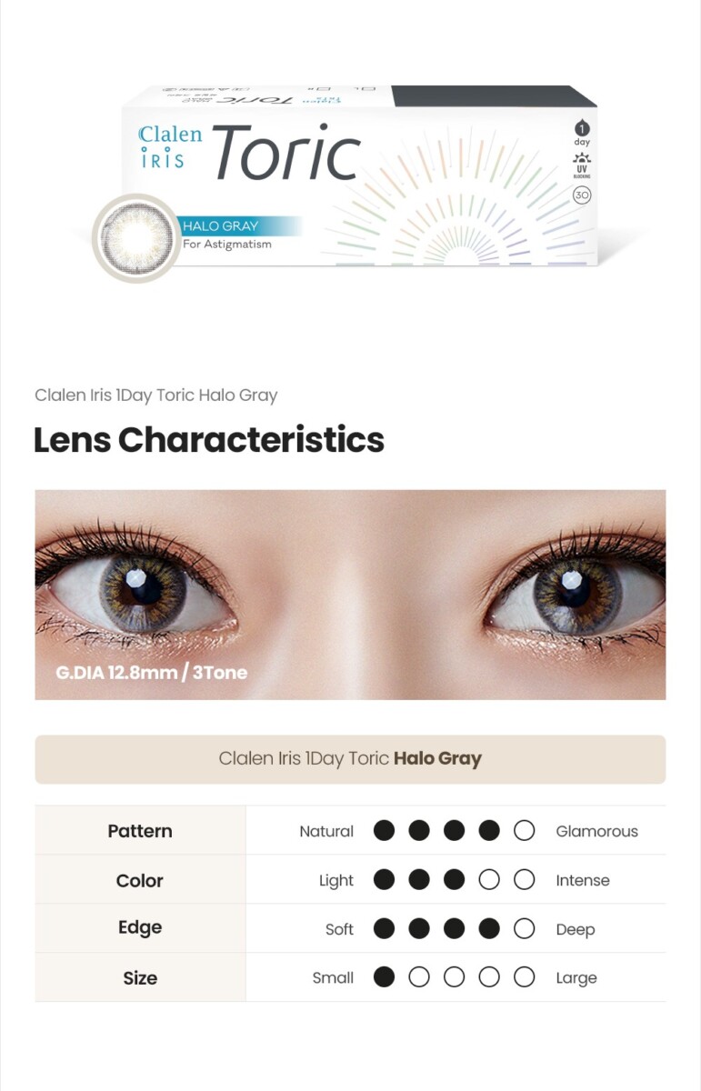 Clalen IRIS 1 Day Toric