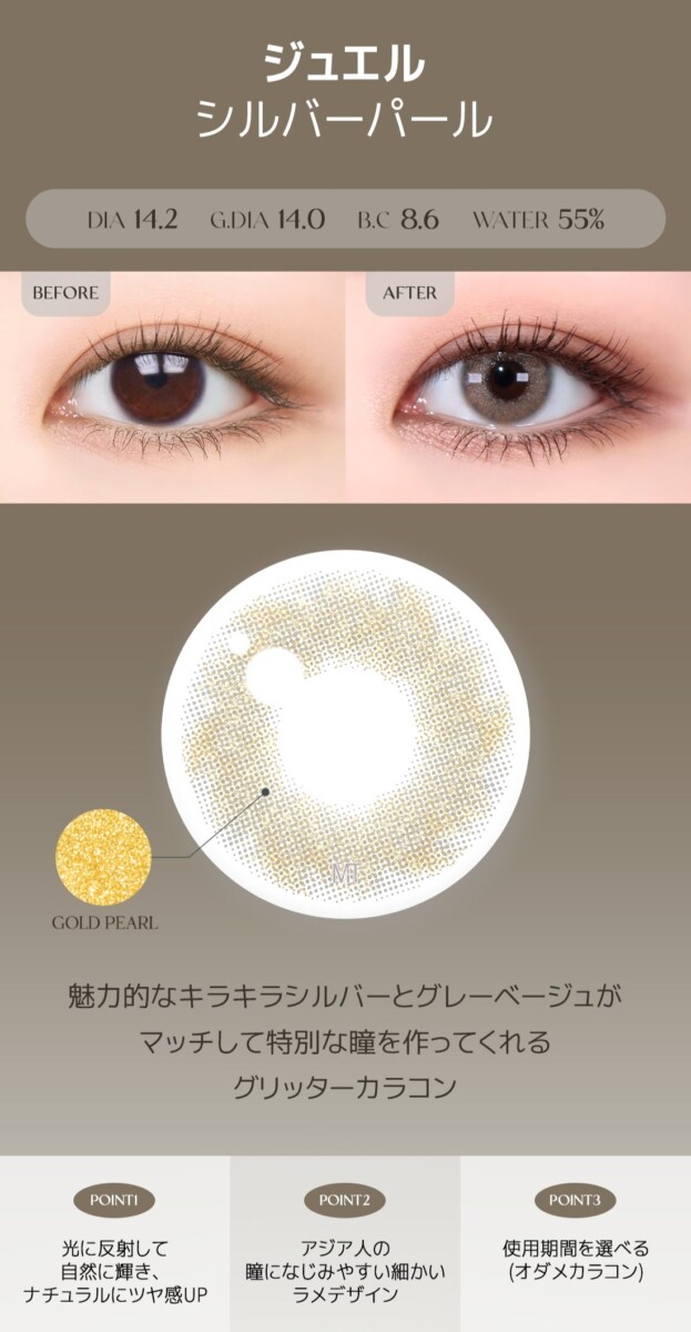 Lensme Torica Sugar Pearl 訂製款