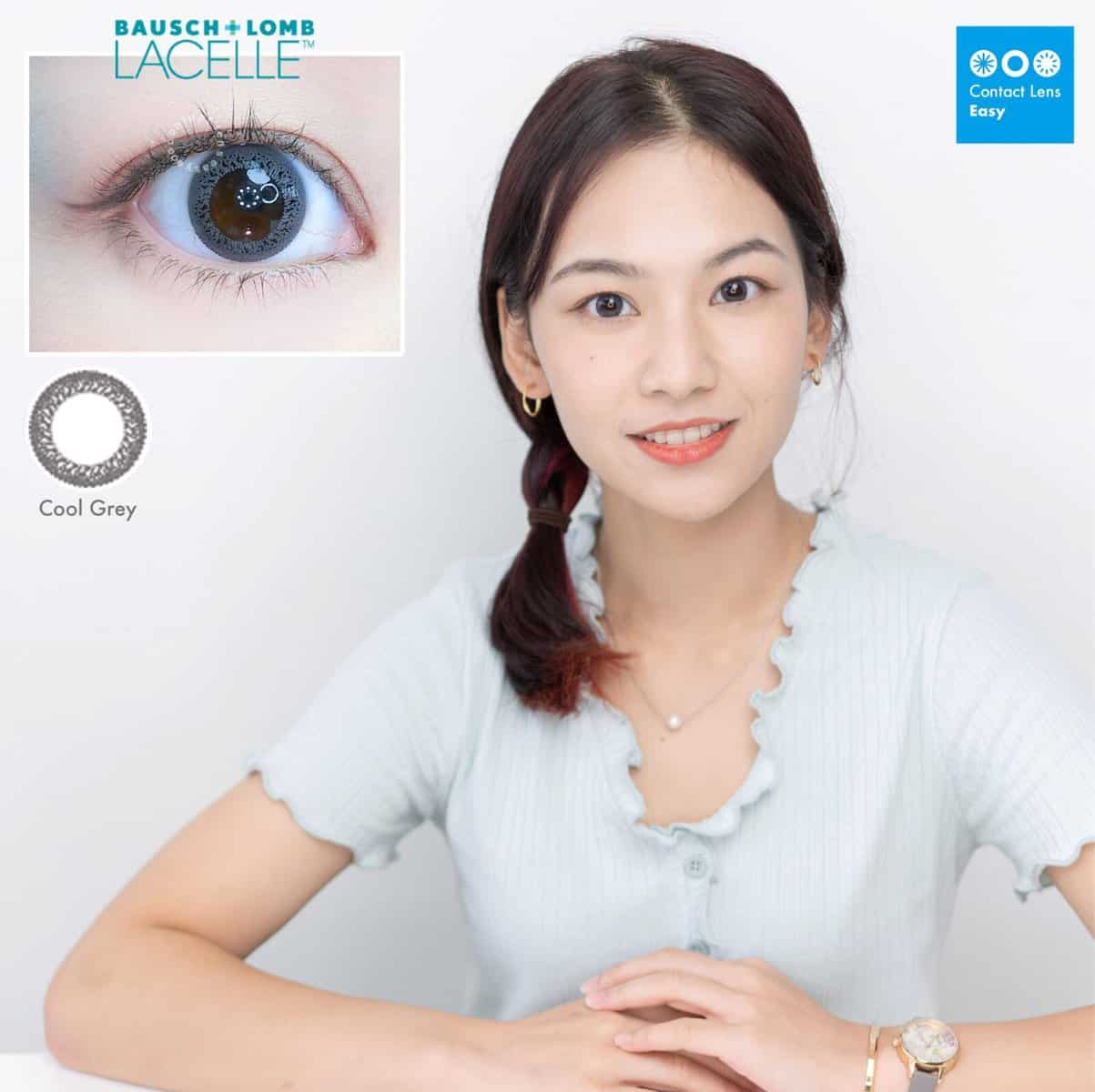 博士倫 Lacelle 1 Day Color (大眼/特大眼系列)_cool grey