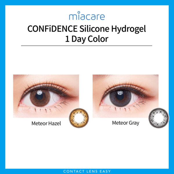 miacare CONFiDENCE Silicone Hydrogel 1 Day Color