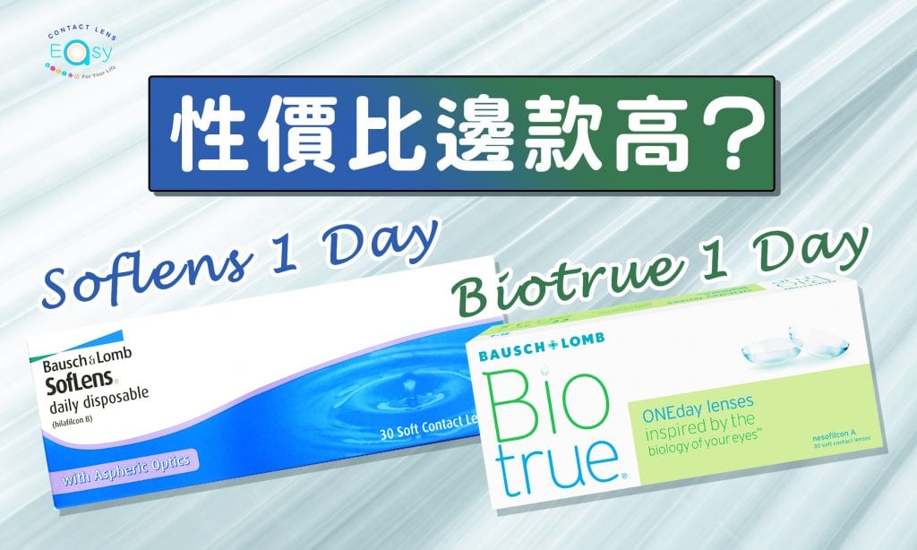 博士倫隱形眼鏡價格及規格比較 (1 Day篇 - 2023新價目) One day博士倫隱形眼鏡價格及規格比較_info1
