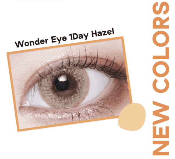 LensVery 1 Day Wonder Eye - Hazel