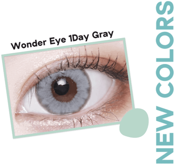 LensVery 1 Day Wonder Eye - Gray