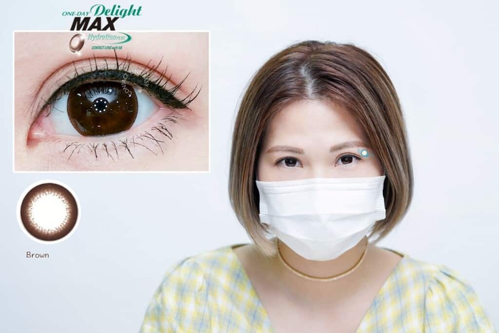 【大眼口罩妝配搭】8款日系自然Color Con推薦 大眼口罩妝Color Con配搭_info8