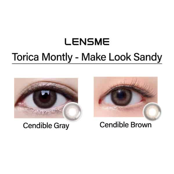 lensme_torica_monthly_makelook_sandy