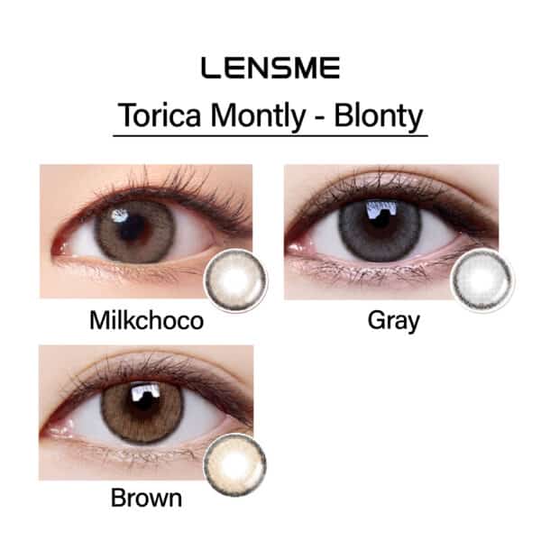 Lensme Torica Make Look Blonty (Monthly)_cover