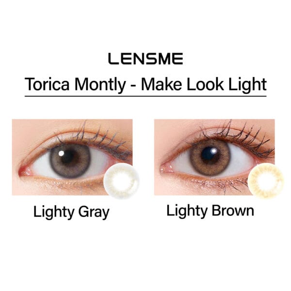 Lensme Torica Make Look Light (Monthly)_cover
