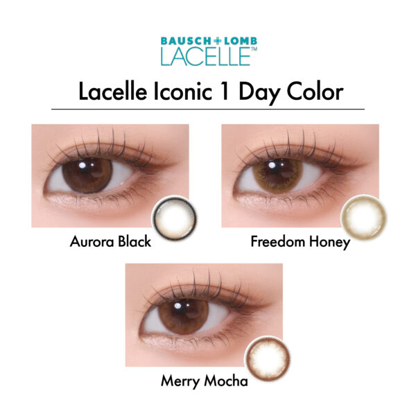 博士倫 Lacelle Iconic 隱形眼鏡 1 Day Color_cover2