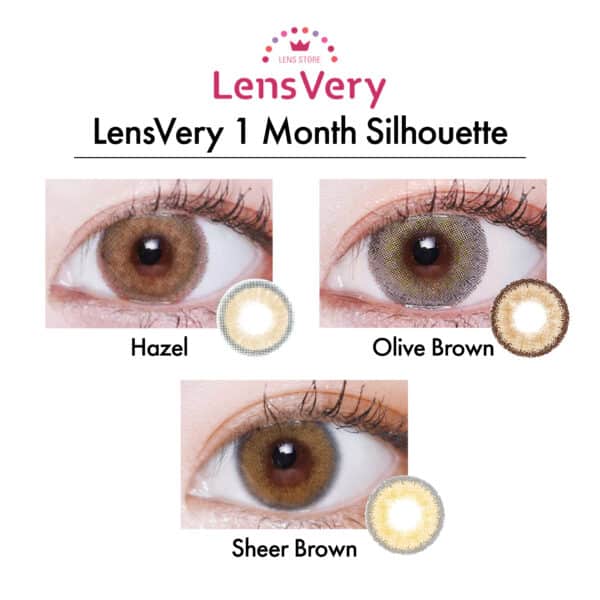 LensVery 1 Month Silhouette_cover