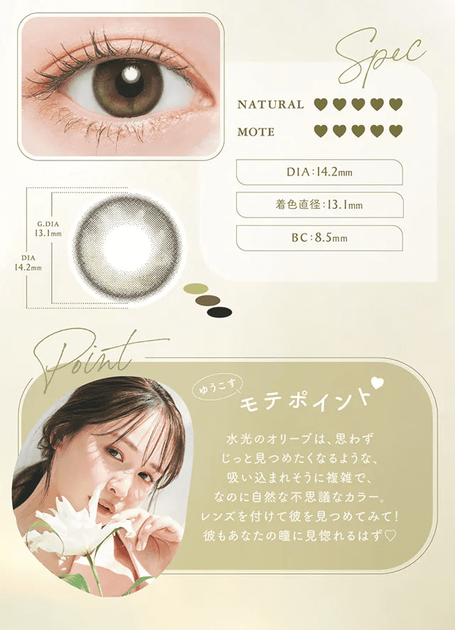 Chu’s me 1 Day_tear olive