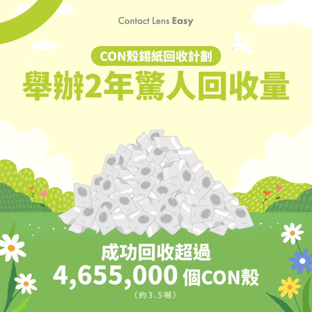 CON殼回收袋 CON殼錫紙回收計劃