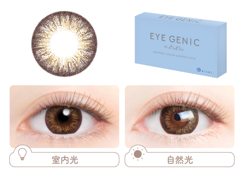 EverColor EYE GENIC 每月 Color_info