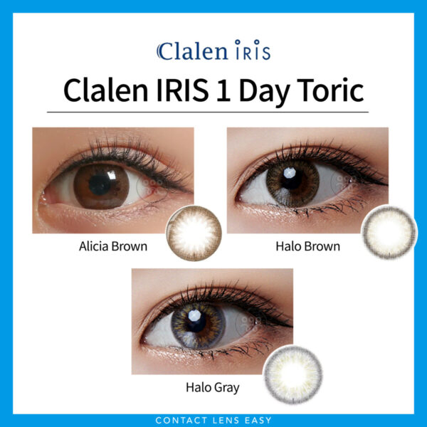 Clalen IRIS 1 Day Toric-Cover