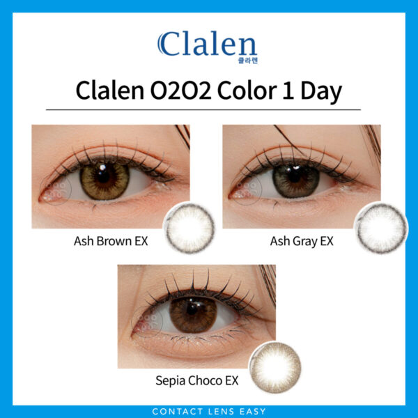 Clalen O2O2 Color 1 Day：圖片 2
