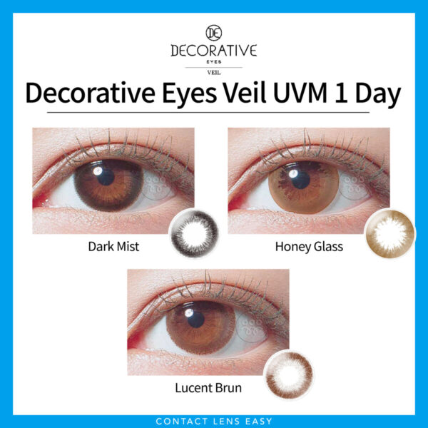 Decorative Eyes Veil UVM 1 Day＿Cover