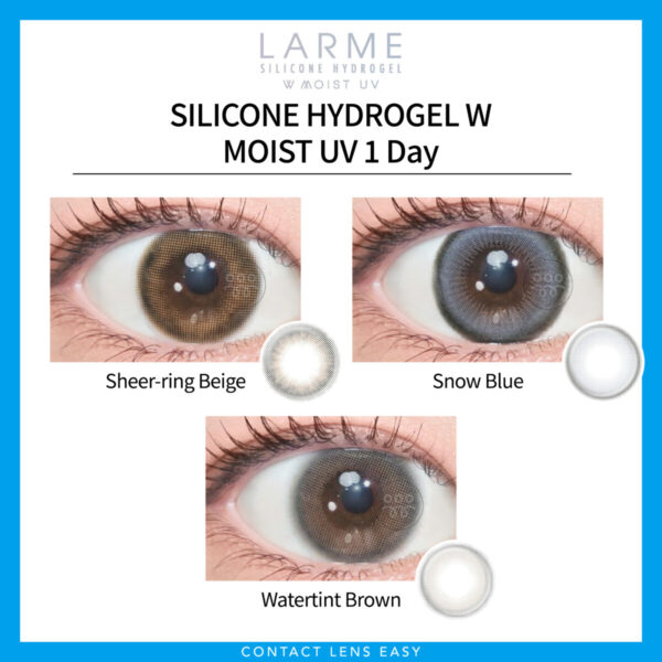 LARME Silicone Hydrogel W Moist UV 1Day：圖片 4