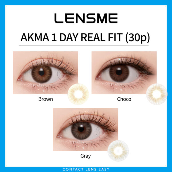 Lensme AKMA 1 DAY REAL FIT (30p)_Cover