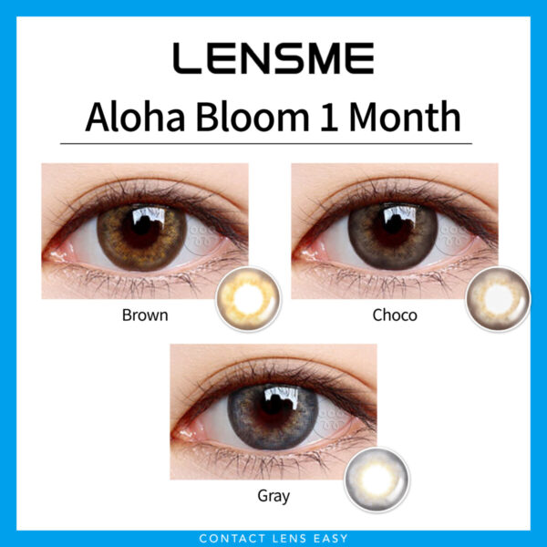 Lensme Aloha Bloom 1 Month-Cover