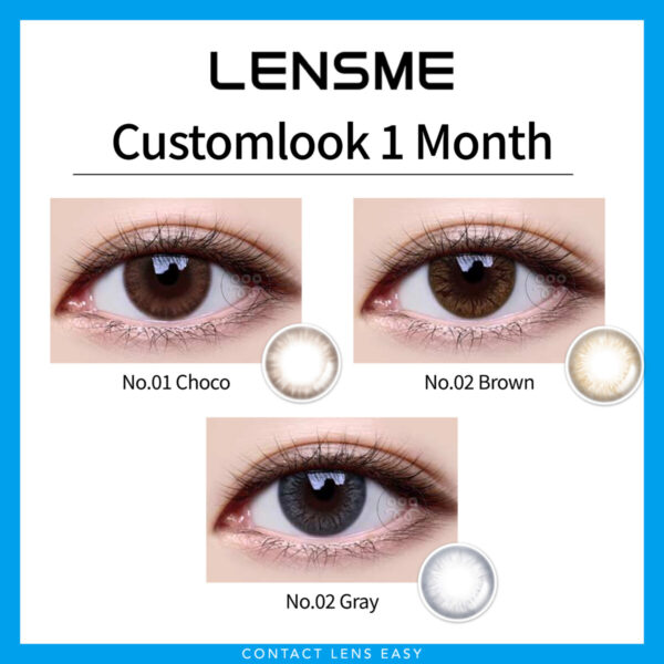 Lensme Customlook 1 Month-Cover