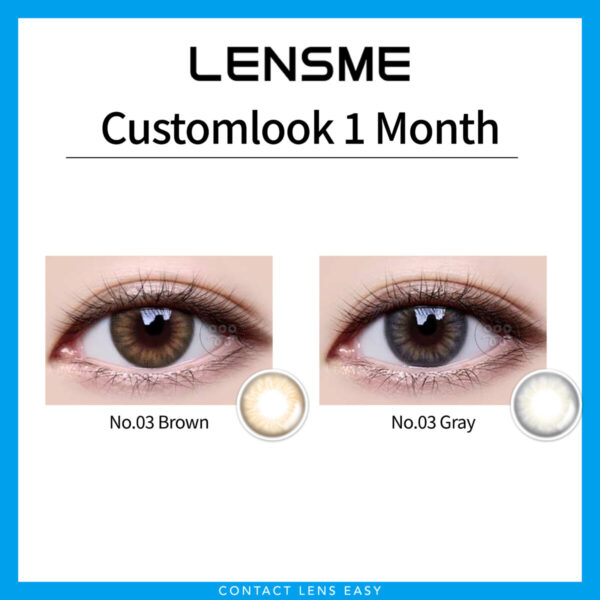 Lensme Customlook 1 Month-Cover