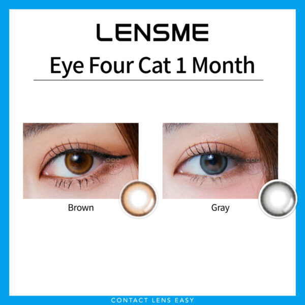 Lensme Eye Four Cat 1 Month-Cover