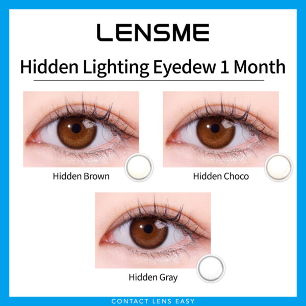 Lensme Hidden Lighting Eyedew 1 Month-Cover