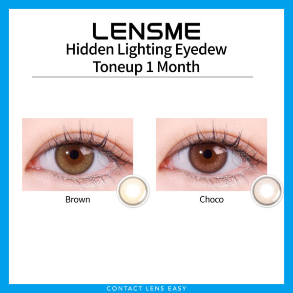 Lensme Hidden Lighting Eyedew Toneup 1 Month-Cover