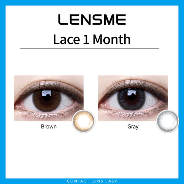 Lensme Lace 1 Month-Cover