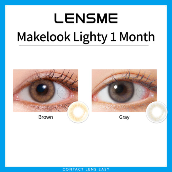 Lensme Makelook Lighty 1 Month-Cover