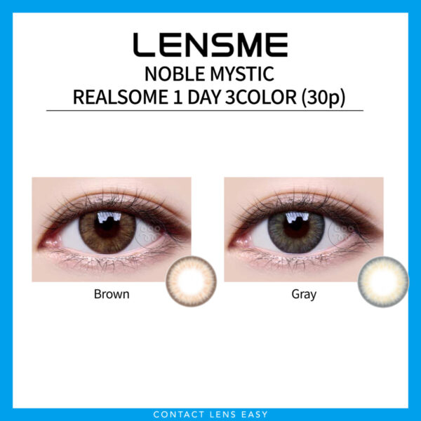 Lensme NOBLE MYSTIC REALSOME 1 DAY 3COLOR (30p)_Cover