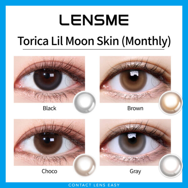 Lensme Torica Lil Moon Skin (Monthly)：圖片 2