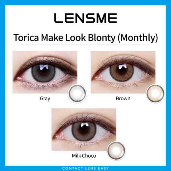 Lensme Torica Make Look Blonty (Monthly)：圖片 2