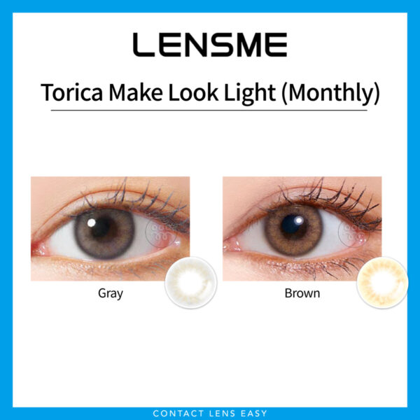 Lensme Torica Make Look Lighty (Monthly)：圖片 2