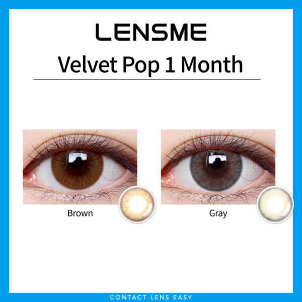 Lensme Velvet Pop 1 Month-Cover