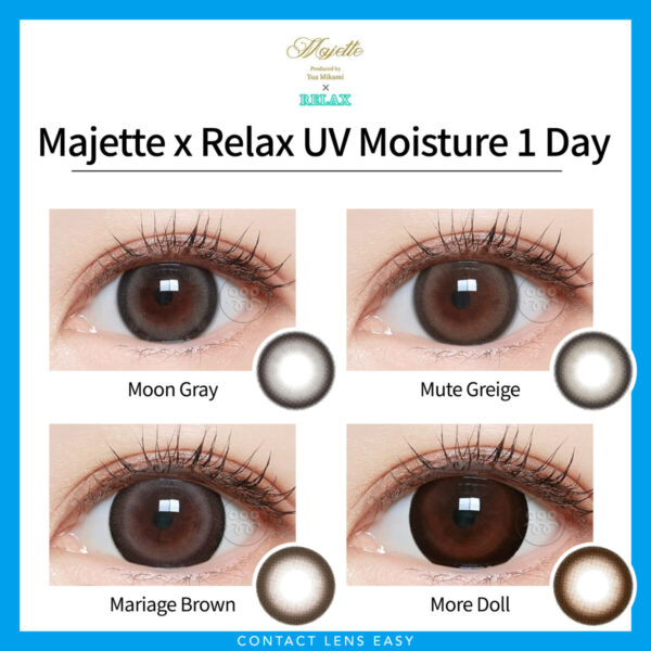 Majette x Relax UV Moisture 1 Day