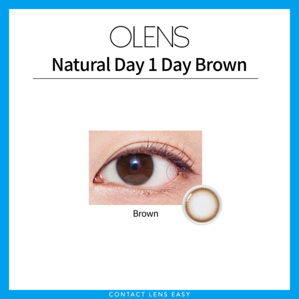 Olens Natural Day 1 Day Brown (20P) - Image 2