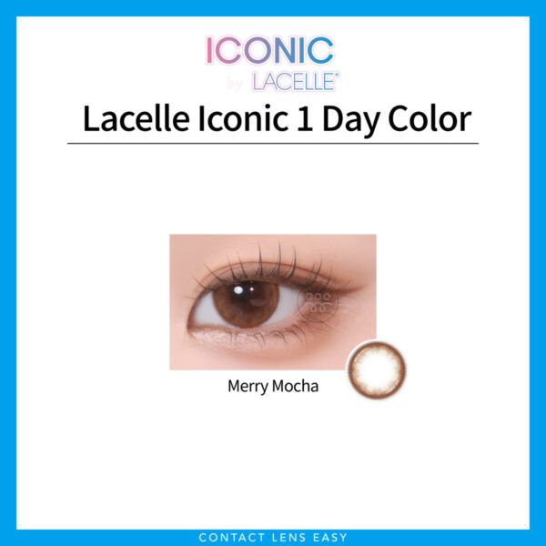博士倫| LACELLE ICONIC 1 DAY Color (Merry Mocha)