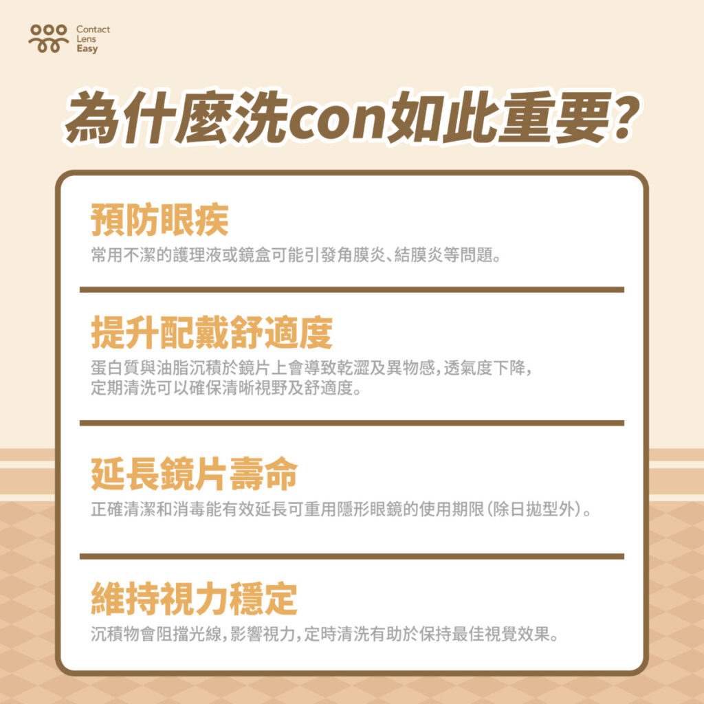 【洗con全攻略】洗沖浸3步正確清洗隱形眼鏡-為什麼洗CON如此重要