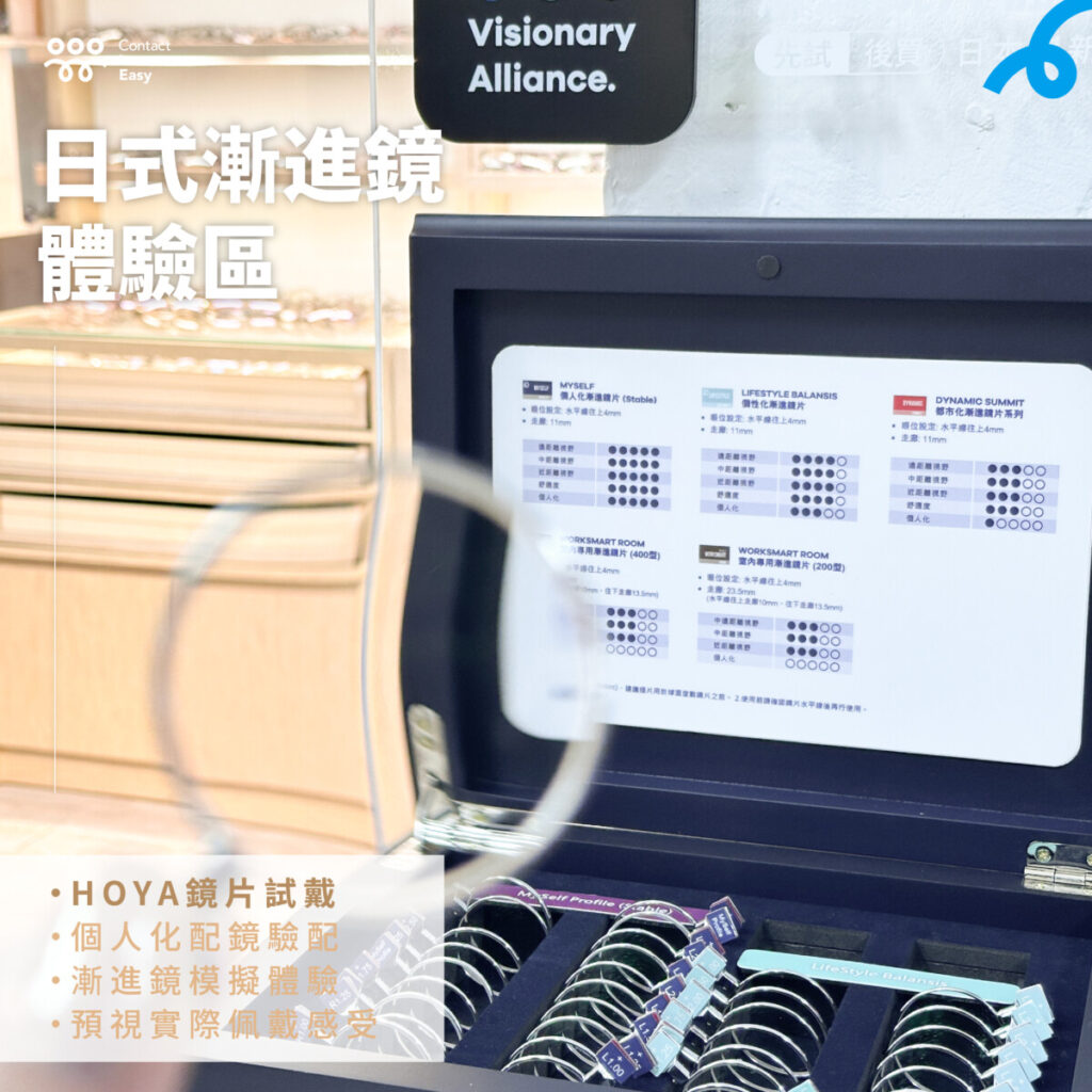 老花眼鏡試戴 | Contact Lens Easy