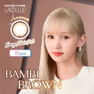 博士倫 LACELLE ICONIC 1 DAY Color (Bambi Brown)_10P