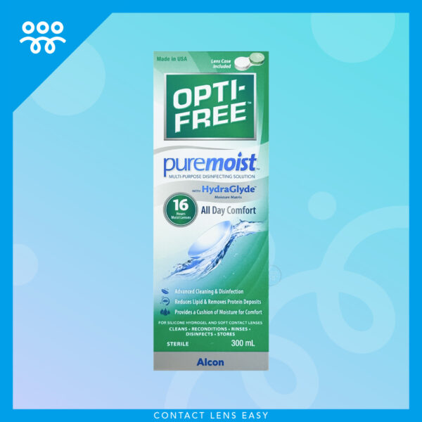 ALCON OPTI-FREE PureMoist 多功能隱形眼鏡消毒藥水